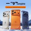 iPhone 17 Pro Max Metal Case with 9-Character Shell, Lens Bracket, and Airbag Drop Protection