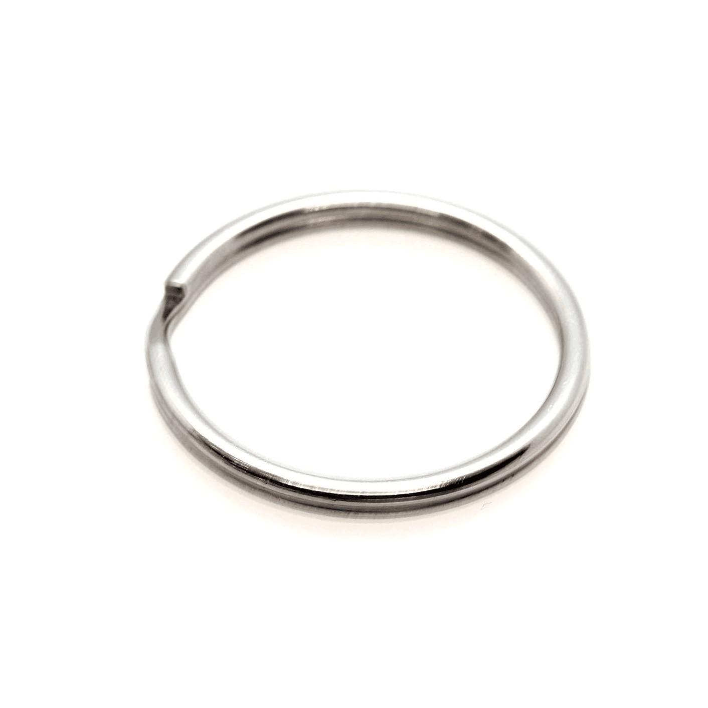 

Двойное кольцо из нержавеющей стали 304, брелок для ключей 2.3*50mm