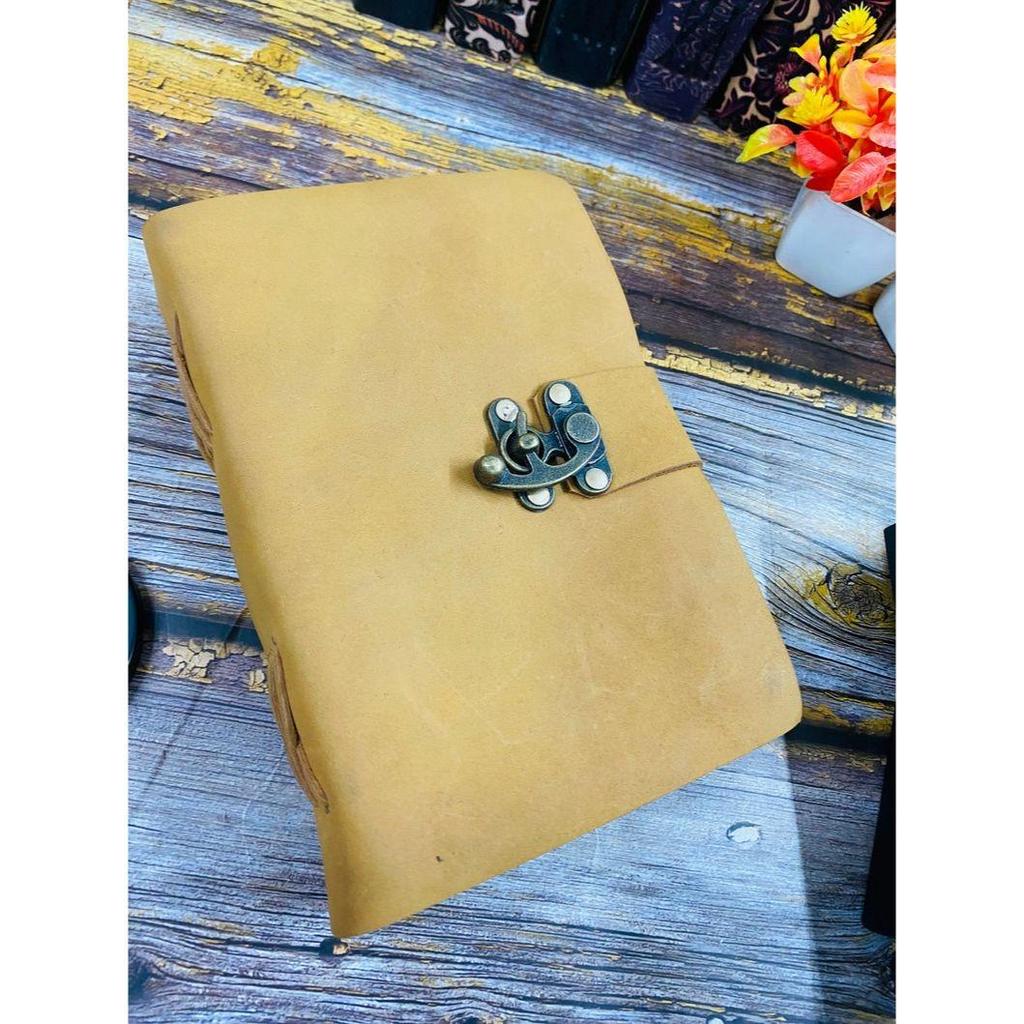 Leather Journal Notebook -Sketchbook Journal Diary Writing Journal Handmade Rustic Paper