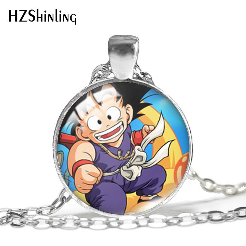 Dragon Versatile Seven Ball Anime Necklace With Glass Pendant For Occasions All