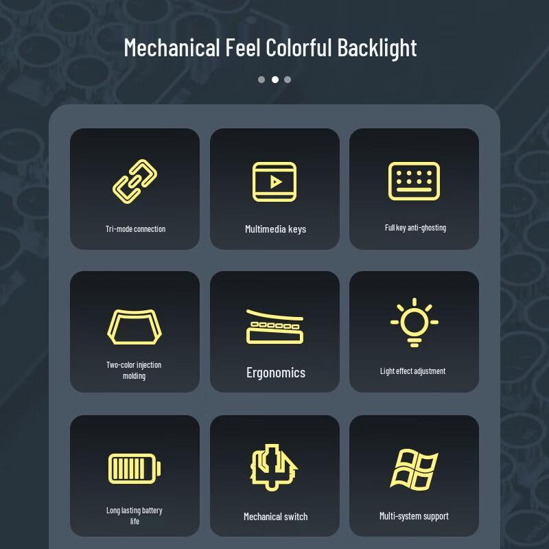 SooPii KB08 Multi-Mode Mechanical Keyboard