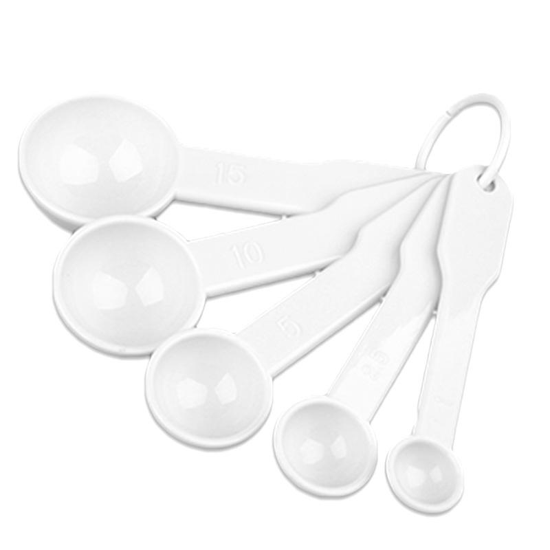 236AAA 5-in-1 Kitchen Measuring Spoon: Multi-Scale Tool for Baking, Salt, Milk Powder