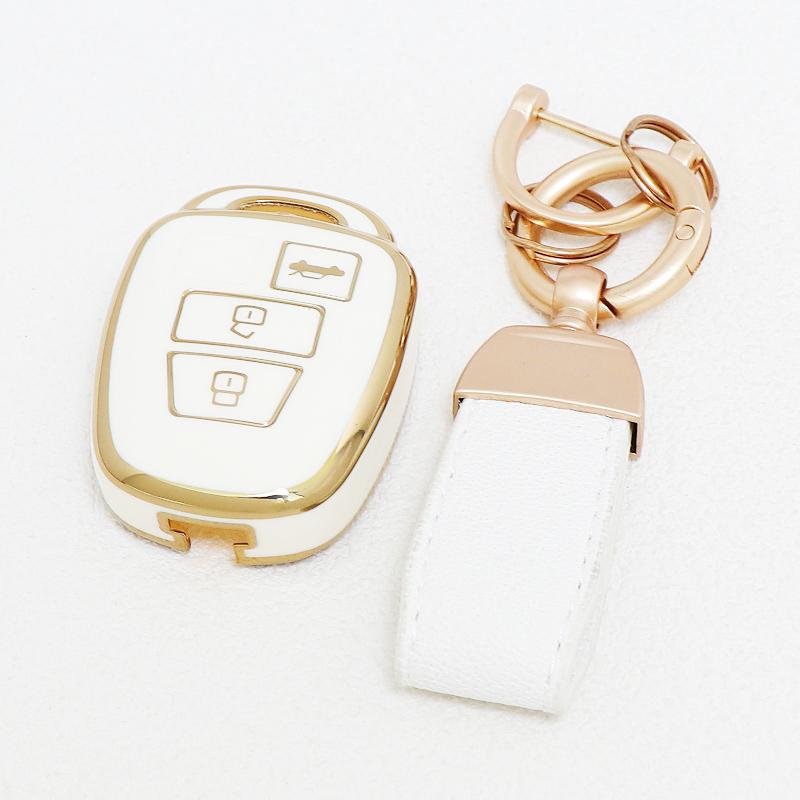 3 Buttons Auto Keyless Car Key Cover Case For Toyota Camry Rav4 Corolla Tacoma Vios Prius C Highlander Remote Shell Fob