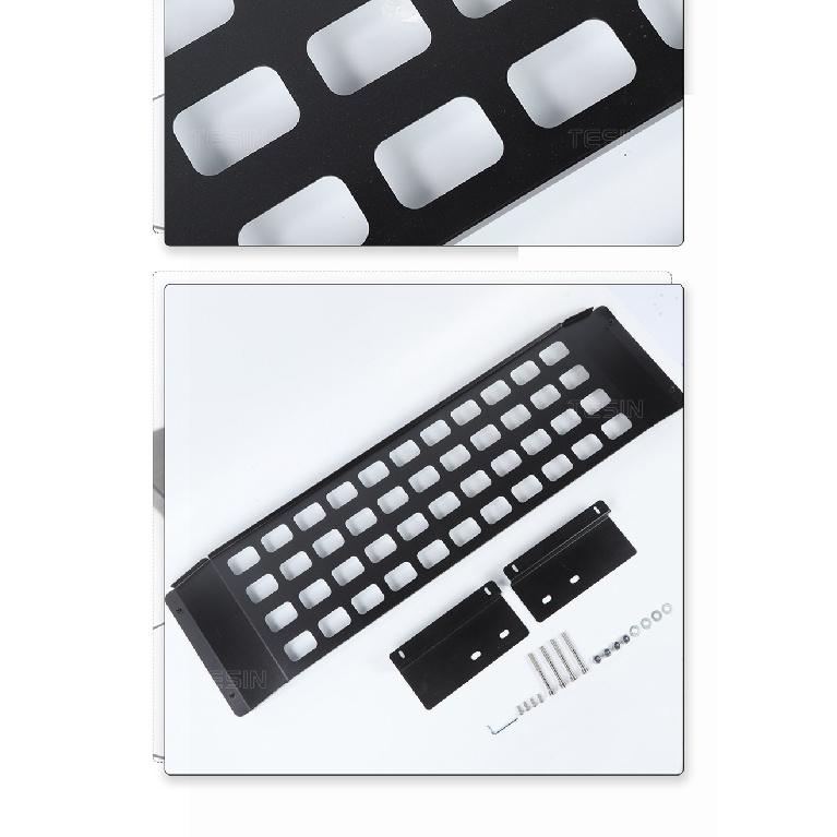 TESIN Auto Zadní řada Střecha Úložný prostor zavazadel Rozšiřovací organizér Police Příslušenství pro Jeep Wrangler JL Gladiator JT