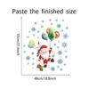 Christmas Decoration Stickers Glass Decoration Window Decoration Door Decoration Christmas StickersWindow Stickers, Santa Claus