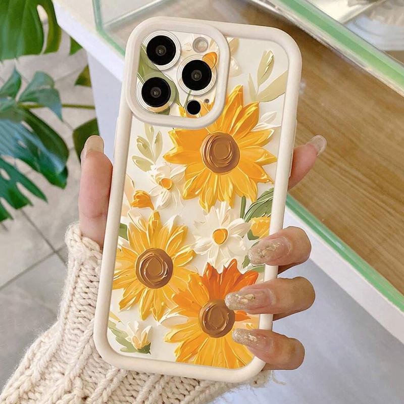 Case for Xiaomi Note 14 12 13 11 10 Pro Plus 10S 11S 12S 5G Summer Daisy Oil Painting Floral Phone Cases for Redmi 12C 13C 14C4G