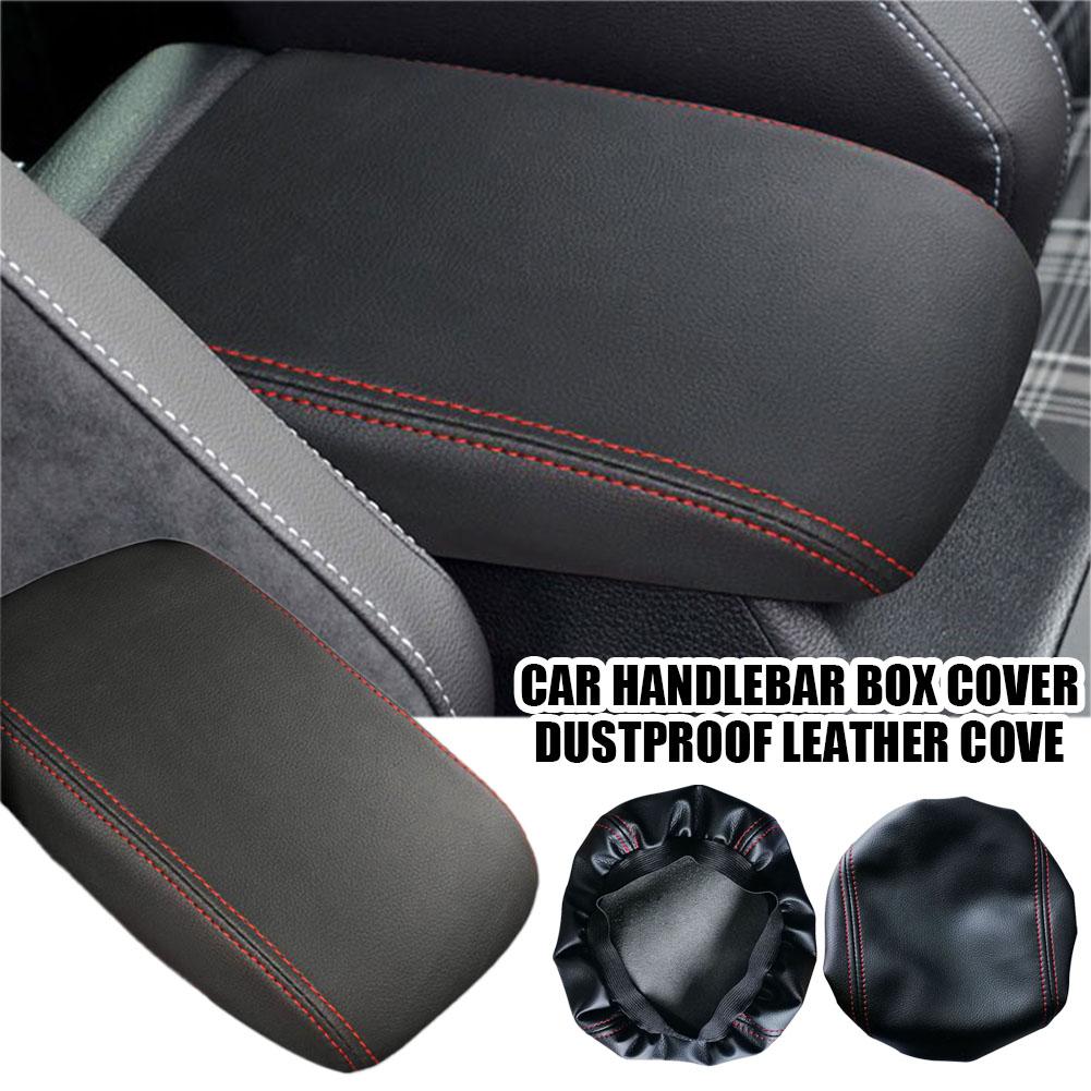 For VW Golf 7 MK7 2012 -2019 Car Armrest Box Protective Leather Cover Elastic Version Central Control Interior Parts