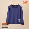 Kids' Warm Cotton Pajamas: Boys' and Girls' Long Sleeve Base Layer Shirts for Teens and Students