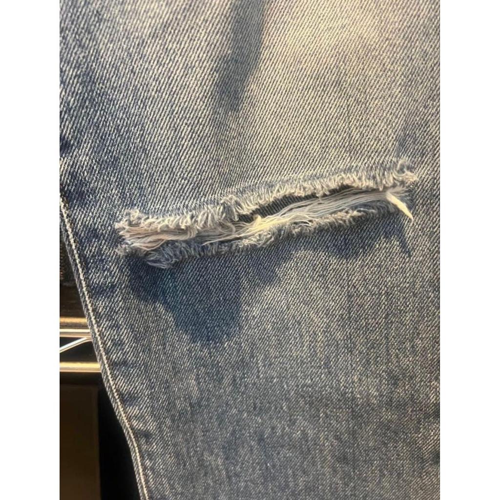Used SAINT LAURENT PARIS 15SS Crushed Denim 28 Made In Japan