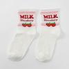 20 Paar Milk Love Damen Mittelhohe Socken Modische Socken