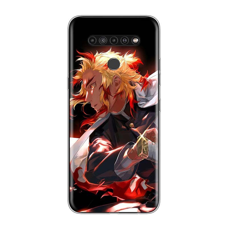 Demon Slayer Kimetsu No Yaiba For LG V60 V50S V50 G8X G8S G8 G7 ThinQ 5G K61 K51S K41S K30 K20 Q60 Q9 Soft Phone Case