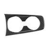 Carbon Fiber Front Water Cup Holder Decoration Trim For Chevrolet Camaro 2010-2015