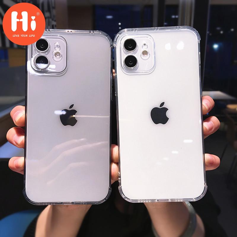 

Прозрачный силиконовый чехол карамельного цвета для iPhone 13 12 Mini 11 Pro Max 7 8 Plus X XR XS Max SE 2020, модный защитный чехол для камеры