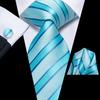 280 Styles Silk Mens Tie Pocket Square Hankerchief Cufflinks Wedding Set Prom