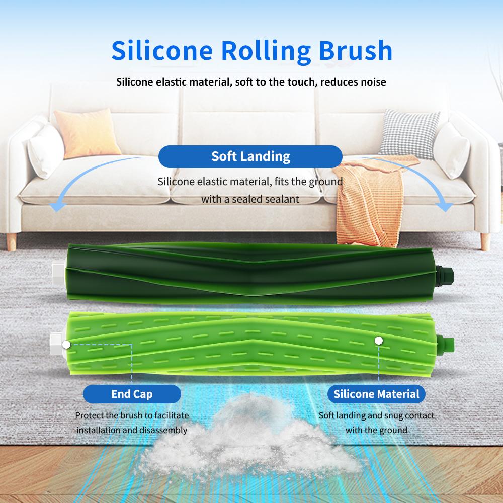 Hauptbürsten-Ersatzteil für iRobot Roomba Max 705 Vac Plus 504 Vac i3 i4 i6 i7 i8 E5 E6 E7 J7 J7 Plus Saugroboter