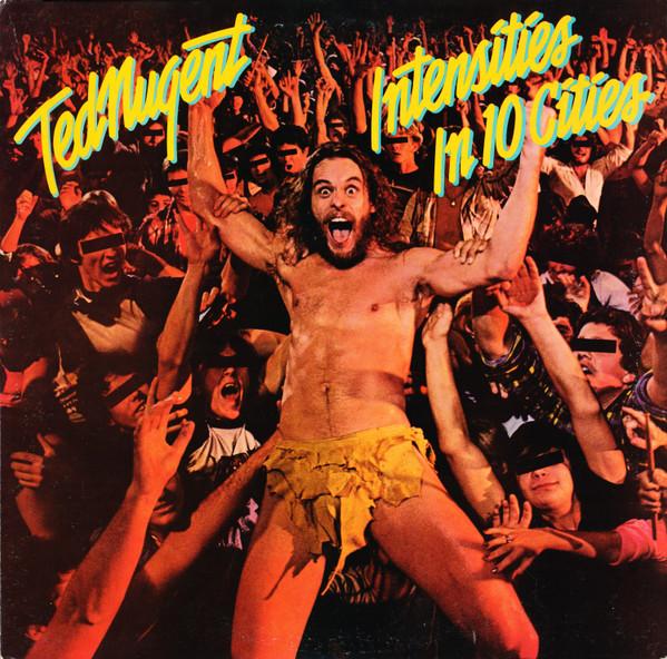 

LP Record TED NUGENT - Intensities In 10 Cities FE37084 Epic 1981 US Rock Used