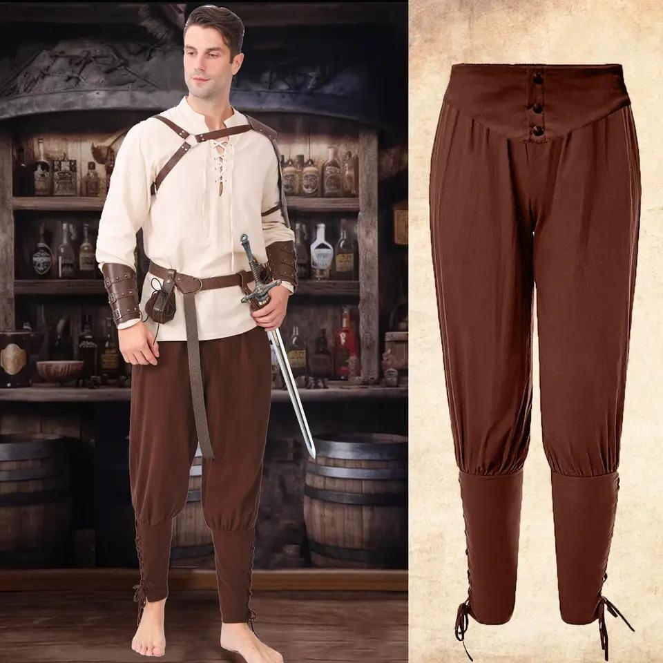 Viking Navigator Pirate Costume Pants