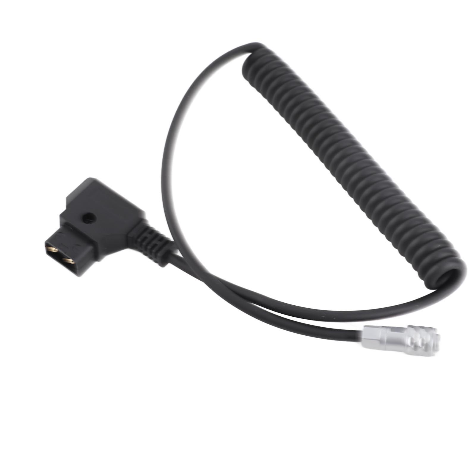 

D Tap to 4K Spring Power Cord for Blackmagic Pocket Cinema Camera 4K Gold Mount V Mount B