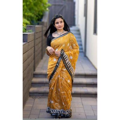 Şık gündelik saree