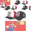 Mario Cartoon Baseball Cap Breathable Hip-hop Duck Tongue Cap For Summer