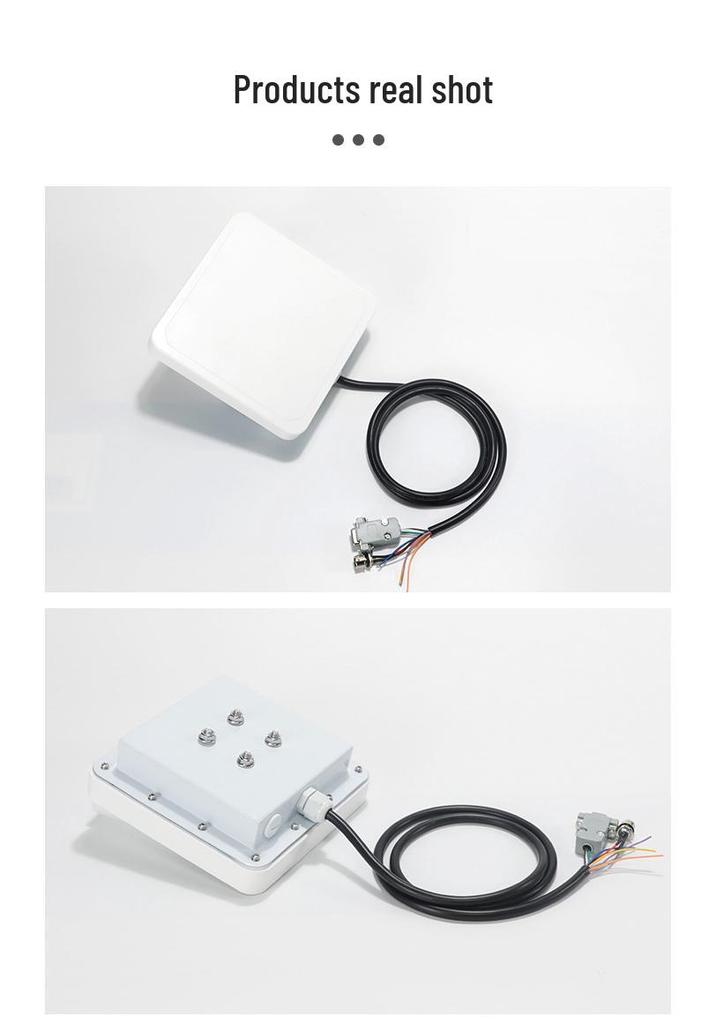 4dBi UHF RFID Reader/Writer with 5m Range and RS232 Interface for Vehicle Access Control
