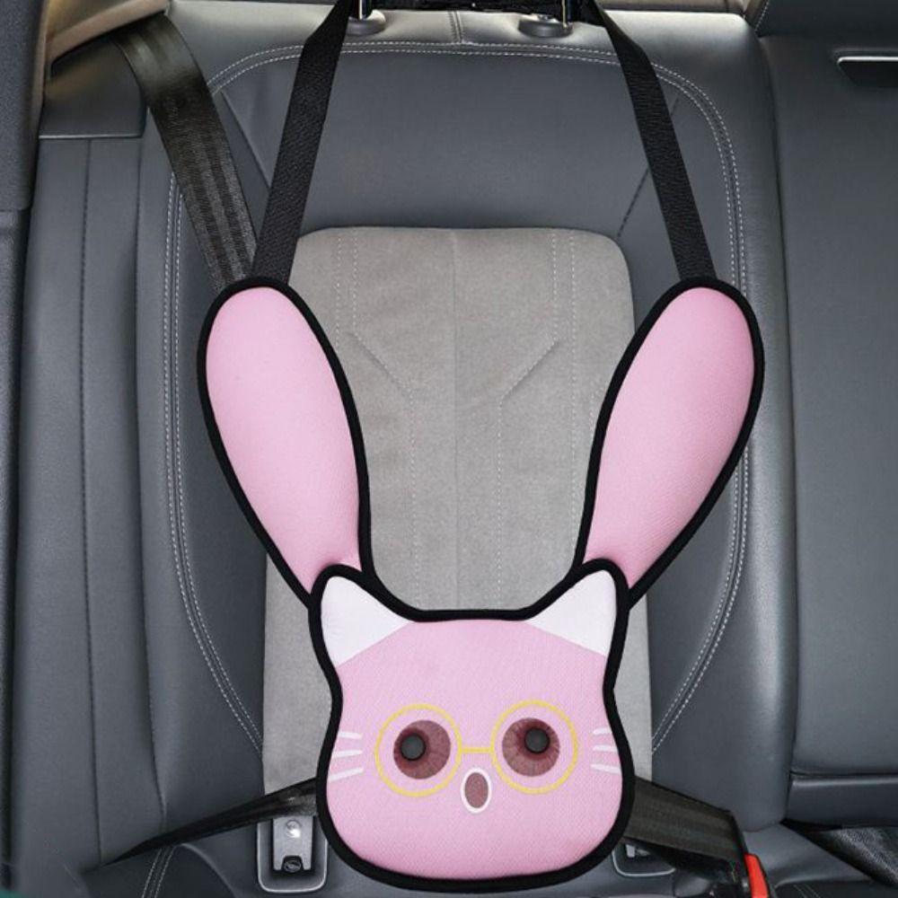 Cute Seat belt guide position fixator Safety Cartoon Printed Belly Pads  Automobile