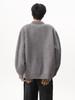 Men's Retro Patchwork Knit Cardigan - Autumn/Winter Trendy Loose Fit, Casual Button-Up Two-Piece Sweater.