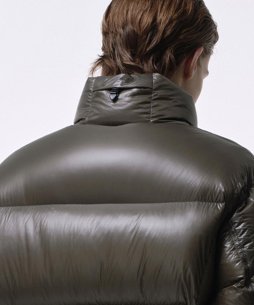 Musinsa Standard [City Leisure] Sheer Ripstop Double Pocket Down Short Padded Jacket [Brown]
