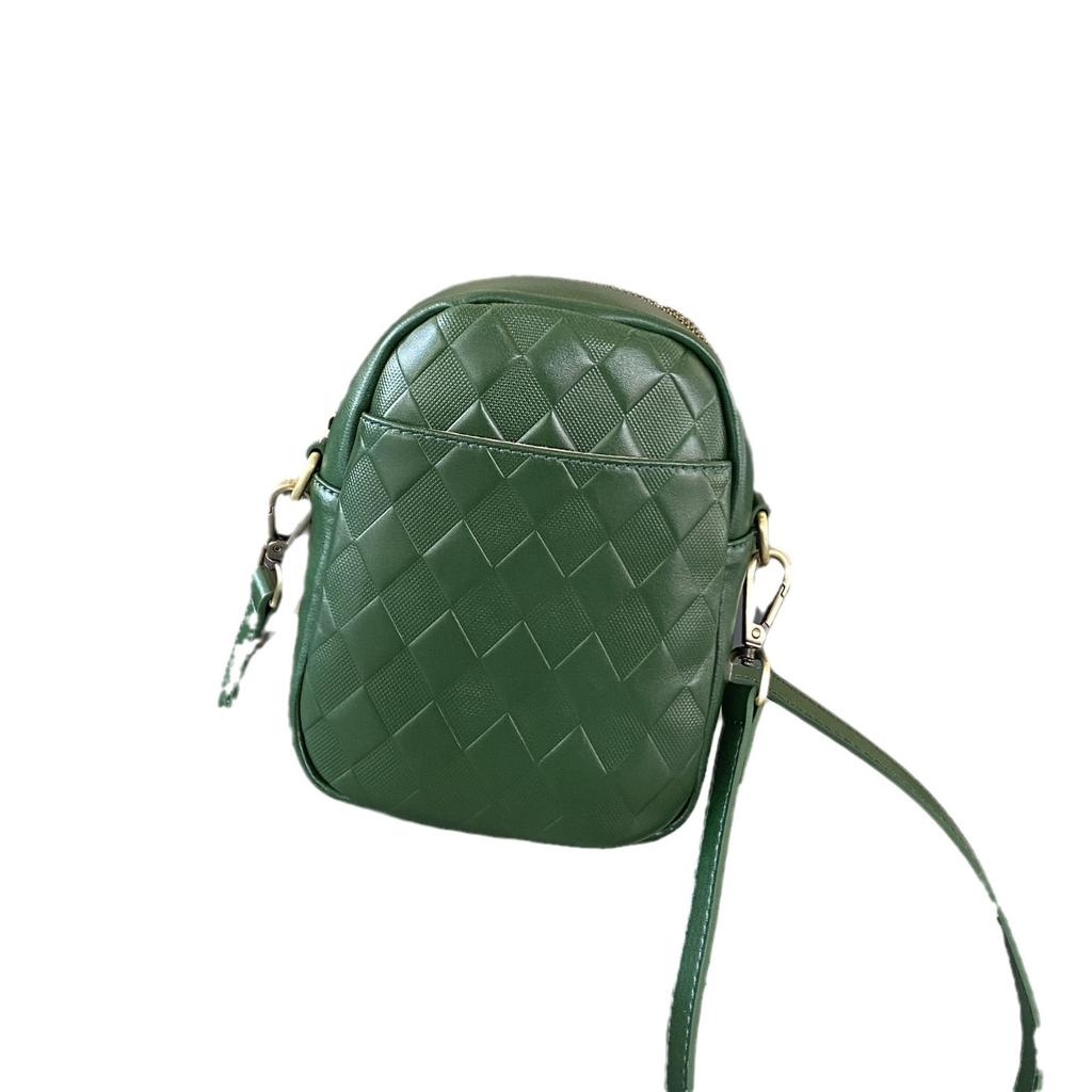 Rindsleder Nische Luxustasche Damentasche Handgriff Handtasche Schlichte Damen Handy Wechselhülle