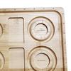 Holz-Perlenbrett Schmuckdesign-Matte Wiederverwendbarer Dekorativer Praktischer Halter Perlenablage für