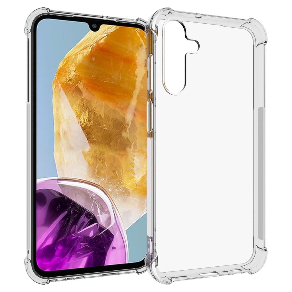 For Samsung Galaxy M15 5G/F15 5G Case Non-slip Drop-proof Clear TPU Smartphone Cover