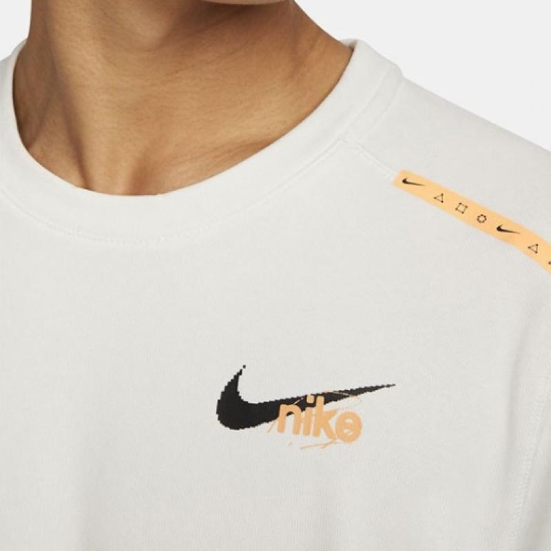 Nike Long Sleeve Tee Dry FiT D.y.e. Fleece Crew T shirT Dq4793 121 S2207