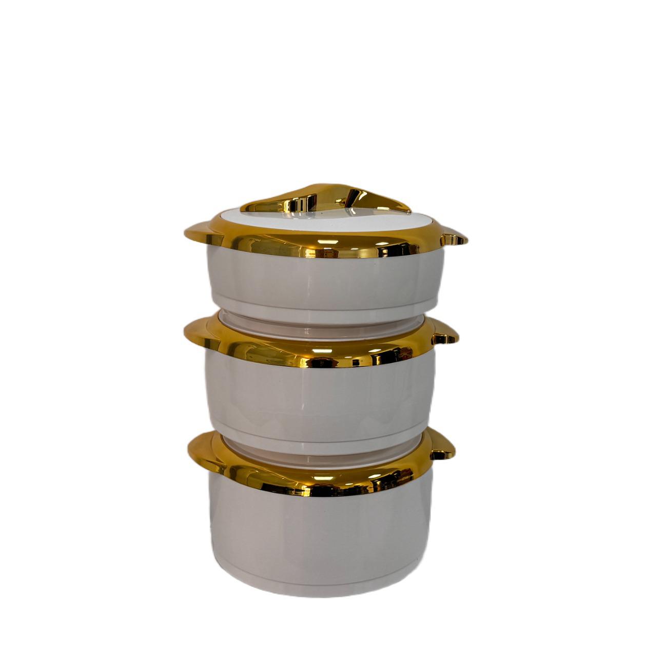 3-Piece Insulated Food Warmer Set (1.5L, 2L, 2.5L)