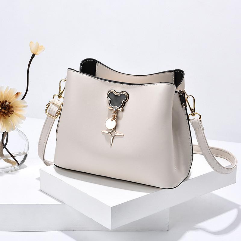 Trendy Street Style Women s Bucket Bag With Embossed Design And Zipper Closure
