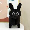 American Eagle Plush Toy Cartoon Black White Rabbit Plushie Stuffed Animal Doll Home Office Bedroom Decoration Kids Adults Birthday Gift