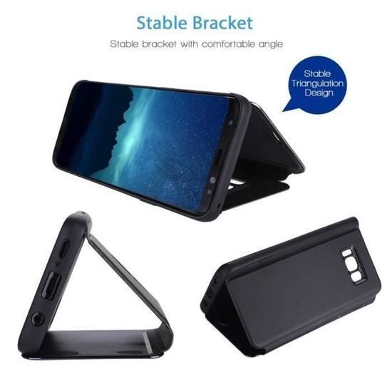 Coque - Samsung - Galaxy S9 Plus - Translucide - Standing Support - Violet