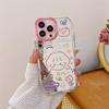 Cute Graffiti Girl Phone Case IPhone 17 16 Pro Max 14 13 Soft Silicone Cover Anti-Slip Shockproof Mirror Finish