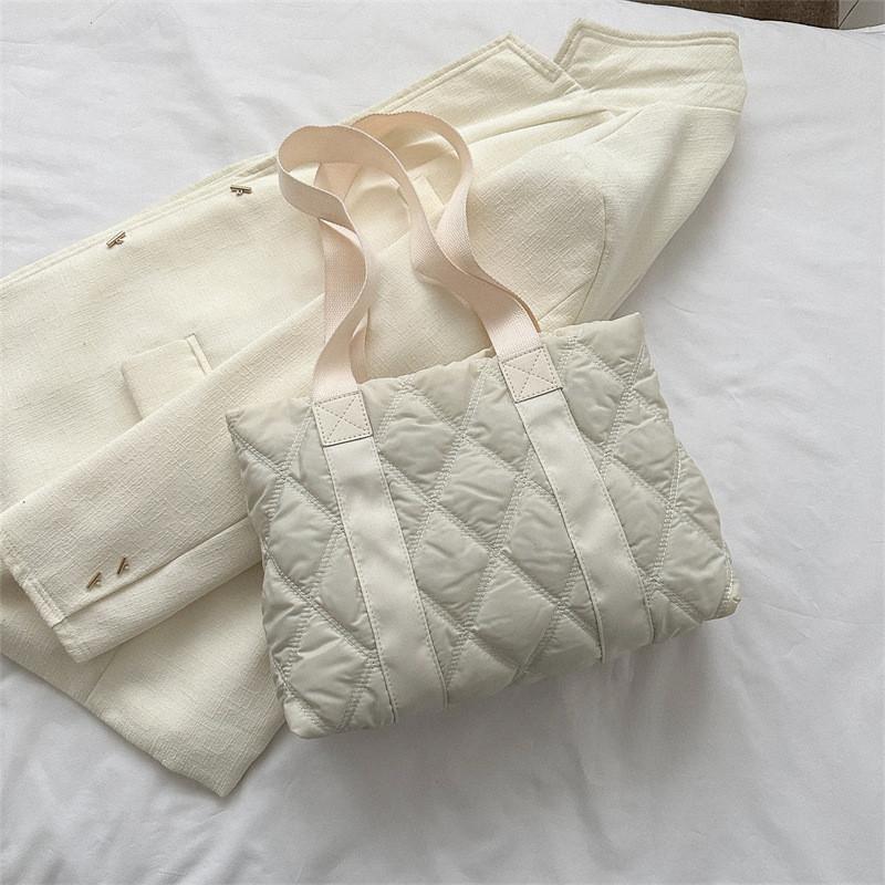 Urban Chic Oxford Cloth Tote Bag For Women 2023 Spring Fashionable Handbag