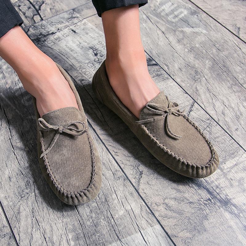 Erkek Moccasins Püsküllü Sürüş Ayakkabıları Günlük Yürüyüş Ayakkabıları