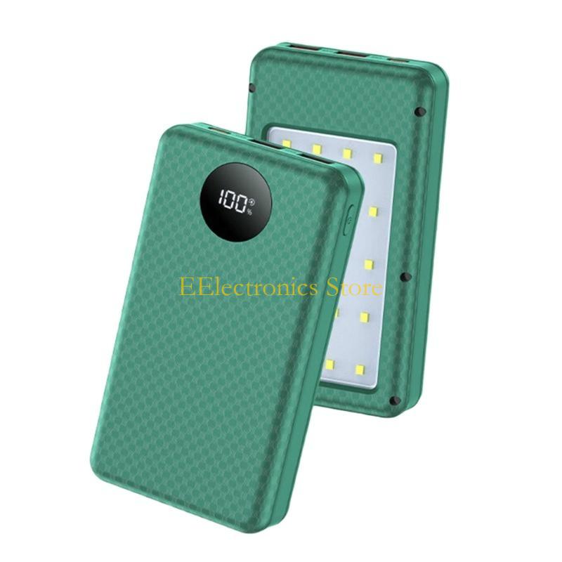 B03C 6x18650 Etui na Baterie Do Urządzeń Mobilnych PD22.5W/15w Ładowanie Bezprzewodowe