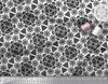 Soimoi Black Japan Crepe Satin Fabric Sacred Geometric Fabric Prints By Metre 42 Inch