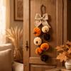 Artificial Pumpkin Hanging Ornament Thanksgiving Fall Door Wall Decoration  Harvest Festival Party
