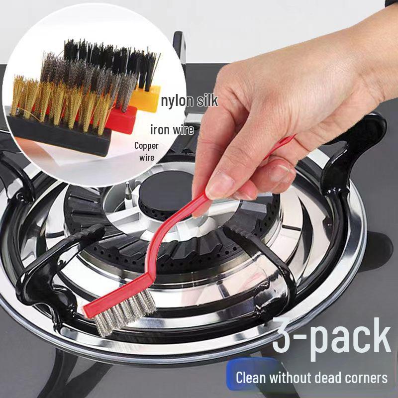 Multi-Purpose Kitchen Stove and Range Hood Cleaning Brush