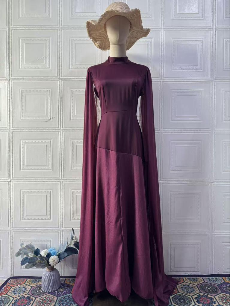 Elegant Autumn Fashion Dress 2025: Long Sleeve, European & American Style for Women
