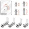 Cam Lock For Mailbox File Cabinet Lock 16mm Enhanced Security Mechanism Long-lasting Performance Two Spare Keys