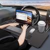 Car Trays For Eating Non-Slip Automotive Laptop Desk Car Steering Wheel Desk Tray For Truck Vehicle Sedan Road Trip Camping