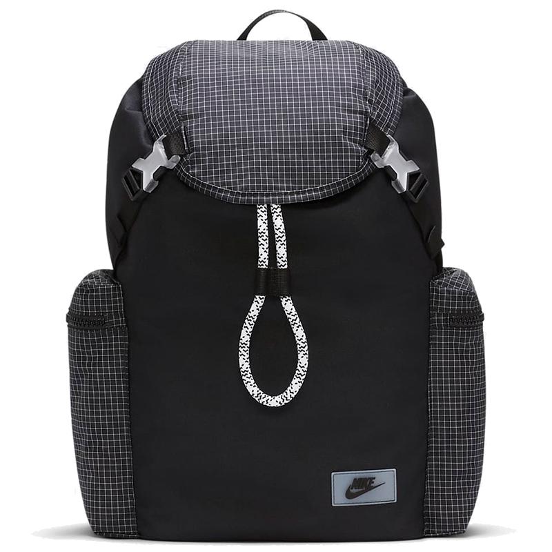 

Nike Polyester Backpack Regular Unisex Black Lightweight Casual CV1410-010 чёрный