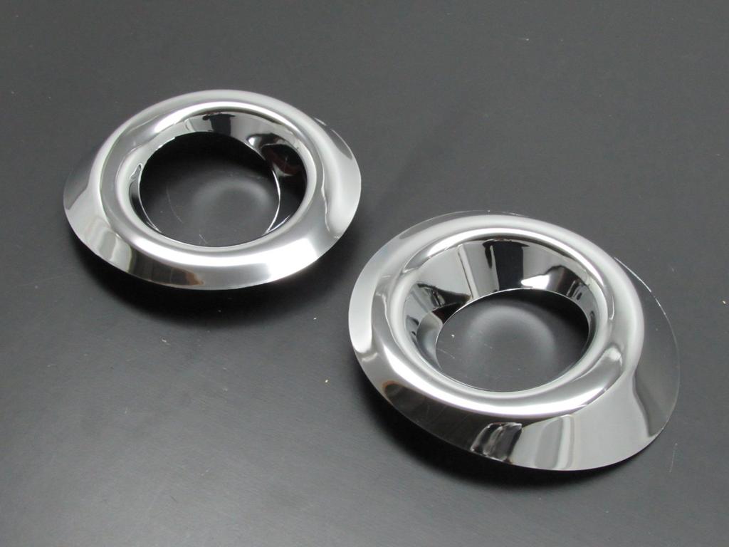 BRIGHTZ Chrome Fog Light Covers for Wagon R Stingray MH34S MH MH34 34 Stingray 15539 (F-Type) (Late Model) [FOG-COV-203]