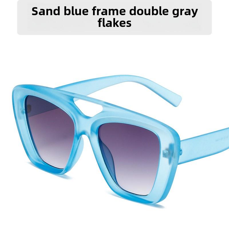 Geometric Full-Frame UV400 Sunglasses Versatile Outdoor Eyewear for Driving, Travel Leisure