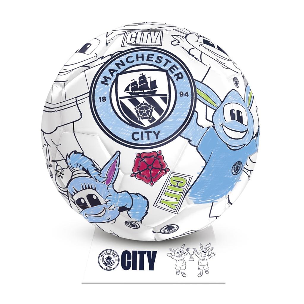 Manchester City FC Color In Mini Football